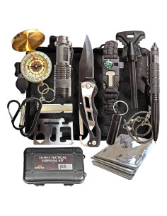 Kit de Supervivencia 15 en 1 Sirius Survival Compacto