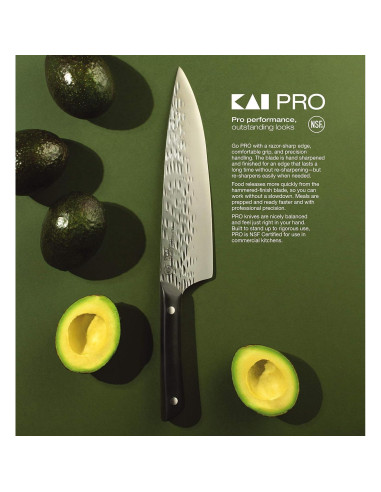 Cuchillo Multi-Preparación Asiático Kai PRO 12.7 cm Acero Inoxidable