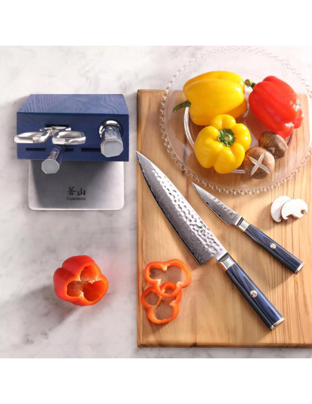 Conjunto de Cuchillos Cangshan KITA 6 Piezas Acero Damasco