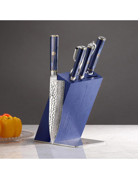 Conjunto de Cuchillos Cangshan KITA 6 Piezas Acero Damasco