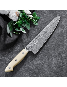 Cuchillo Santoku ZWILLING Bob Kramer 17.78 cm Damasco SG2 2