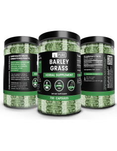 Cápsulas de Hierba de Cebada Pura 730 Unidades - Orgánicos 2