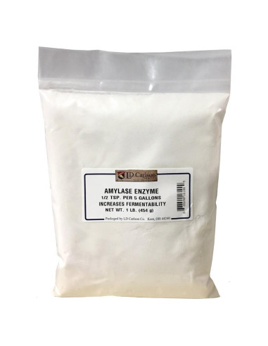 Enzima Amilasa LD Carlson 453g - Grado Alimenticio