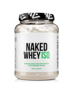 Proteína Aislada NAKED Whey 30g - Sin Sabor, 28 Porciones