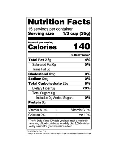 Salvado de Avena Fino Larissa Veronica 3 Paquetes de 480 g