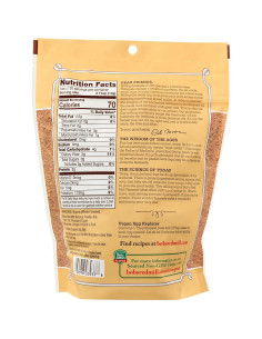 Harina de Semilla de Lino Orgánica Bob's Red Mill 454g x4 - Sin OGM, Vegano, Keto 2