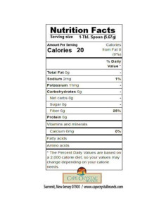 Goma Guar Orgánica Cape Crystal 56.7g - Vegana y Sin Gluten 2