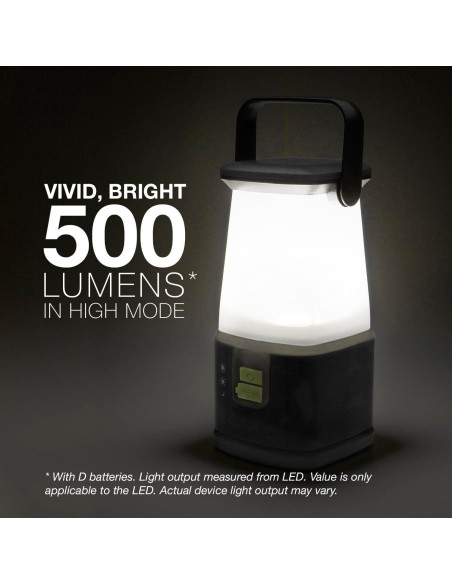 Lámpara de Camping LED Energizer 360 Pro, 500 Lúmenes