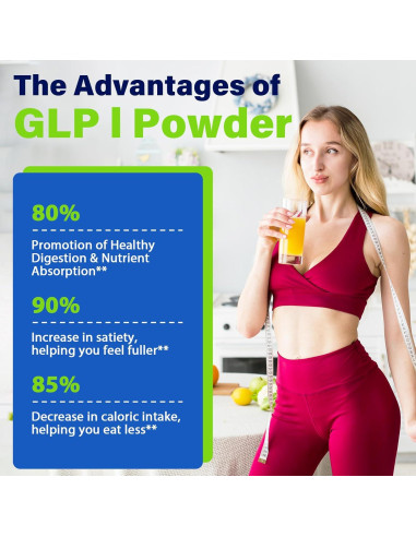 Suplemento GLP-1 Nwiorte 450g - Apoyo Metabólico y Digestivo