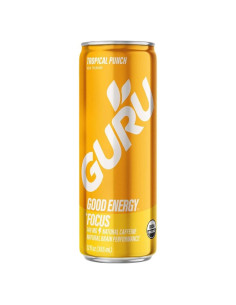 Bebida Energética Orgánica Guru Guayusa 355ml Lata