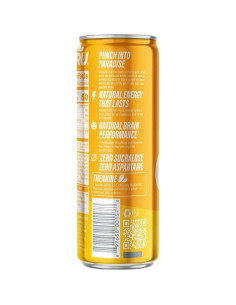 Bebida Energética Orgánica Guru Guayusa 355ml Lata 2