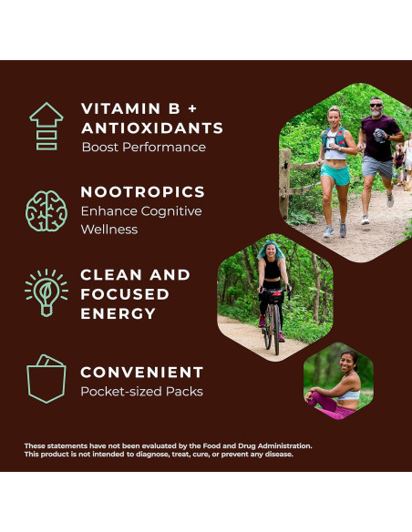 Gummies Energéticas SGC 100mg Cafeína Menta Chocolate 12-Pack