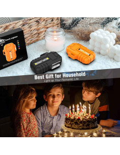 Encendedor Butano Jaerdhs Jet Impermeable Negro para Camping 2