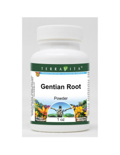 Polvo de Raíz de Genciana TerraVita 28.35 g Sin Rellenos 2