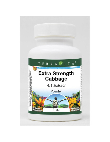Extracto en polvo de repollo TerraVita 28.35 g 4:1