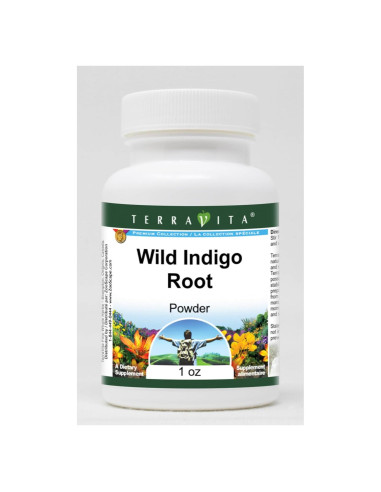 Polvo de Raíz de Indigo Salvaje TerraVita 28 g Sin Rellenos