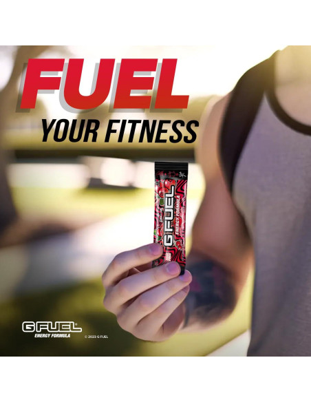 G Fuel Polvo Energético PewDiePie Sabor Lingonberry 6 Stick