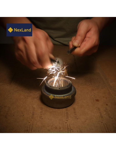 Kit Encendedor de Varilla de Ferro NexLand F850 para Camping