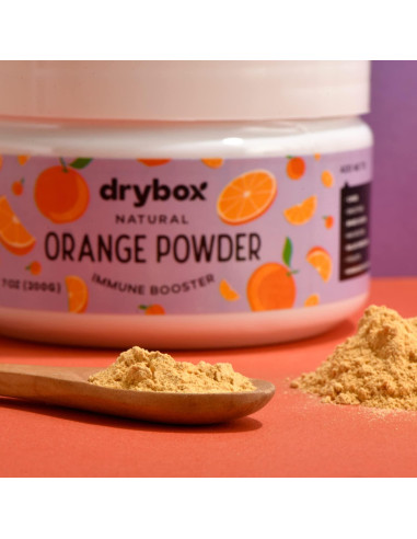Polvo de Naranja Orgánico Drybox 200g - Sin Azúcar Añadido