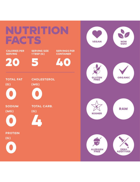 Polvo de Naranja Orgánico Drybox 200g - Sin Azúcar Añadido