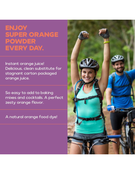 Polvo de Naranja Orgánico Drybox 200g - Sin Azúcar Añadido