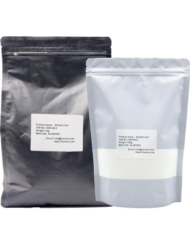 Hidróxido de Calcio Grado Alimenticio LimeFav 1kg Regulador pH