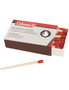 Fósforos Impermeables Coleman Moderno 4 Piezas Camping 2