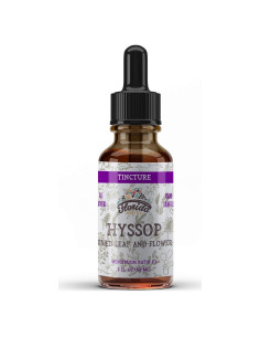 Tintura de Hisopo Orgánica Florida Herbs 120 ml Suplemento Herbal