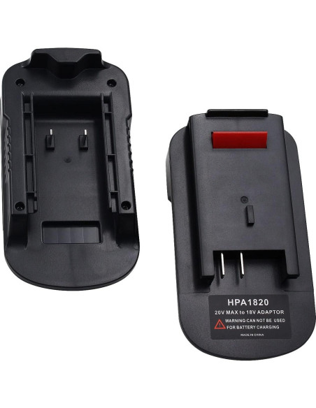 Adaptador de Batería 20V para Herramientas Black Decker 18V