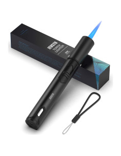 Encendedor de Antorcha JEVSTU Negro Ajustable a Prueba de Viento