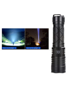 Linterna LED Recargable LUXNOVAQ XHP70.2 1000 Lúmenes