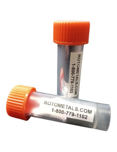 Lingote de Gallio 99.99% puro - 50g - Metal líquido EXOMET