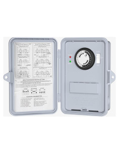 Temporizador Mecánico BN-LINK 40A para Bomba de Piscina 120-277VAC