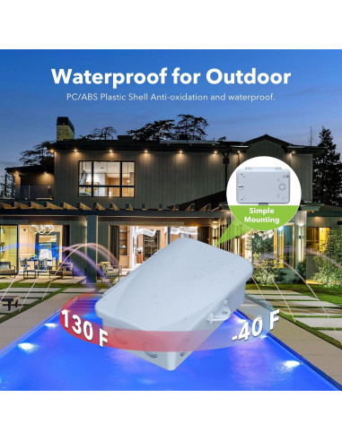 Temporizador Mecánico BN-LINK 40A para Bomba de Piscina 120-277VAC