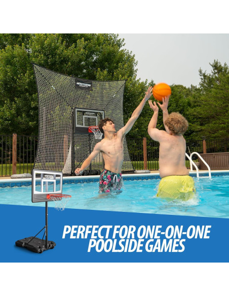 Meta de Baloncesto para Piscina ANYTHING SPORTS BAS1 Ajustable