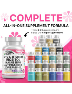 Luna Glow Cápsulas de Soporte Hormonal 120 Unidades Clean Nutra 2