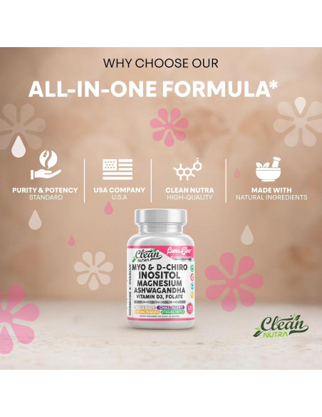Luna Glow Cápsulas de Soporte Hormonal 120 Unidades Clean Nutra