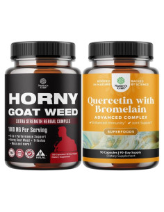 Suplemento de Quercetina 500mg con Hierba de Cabra Horny