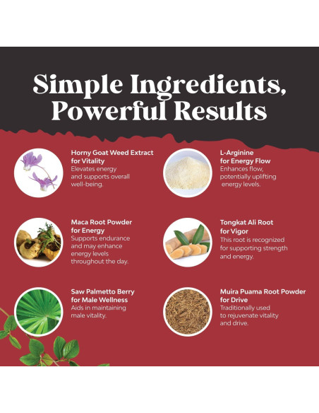 Suplemento de Quercetina 500mg con Hierba de Cabra Horny