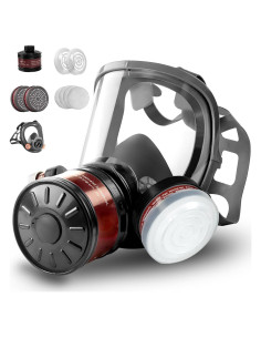 Máscara de Gas HANUU 40mm con Filtro P-A-1 Táctica