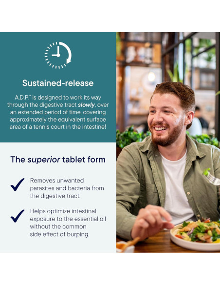 Biotics Research A.D.P. Aceite de Orégano y FC-Cidal 120 tabletas/cápsulas