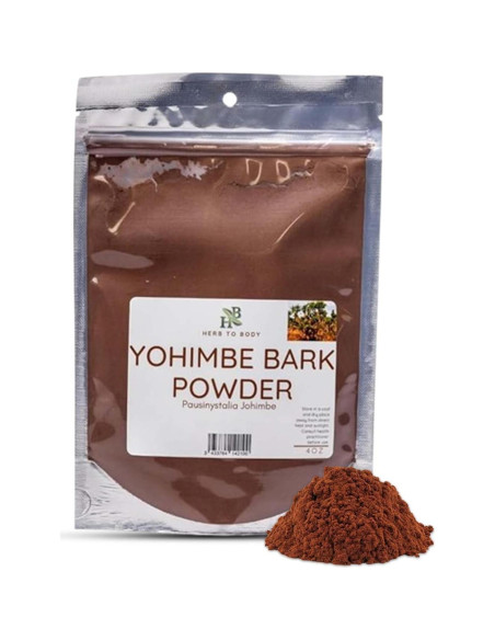 Paquete de Polvo de Corteza de Yohimbe y Muira Puama 226.8g