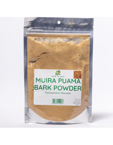 Paquete de Polvo de Corteza de Yohimbe y Muira Puama 226.8g