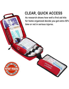 Kit de Primeros Auxilios VRIEXSD 400 Piezas para Emergencias 2