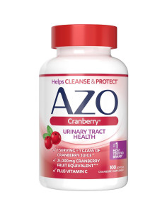 AZO Arándano Suplemento Salud Tracto Urinario 100 Gelatinas 50 Tabletas 2