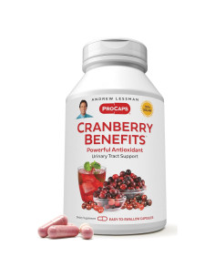 Cápsulas de Arándano ProCaps - 180 Unidades - Salud Urinaria