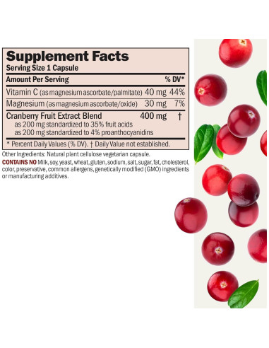 Cápsulas de Arándano ProCaps - 180 Unidades - Salud Urinaria