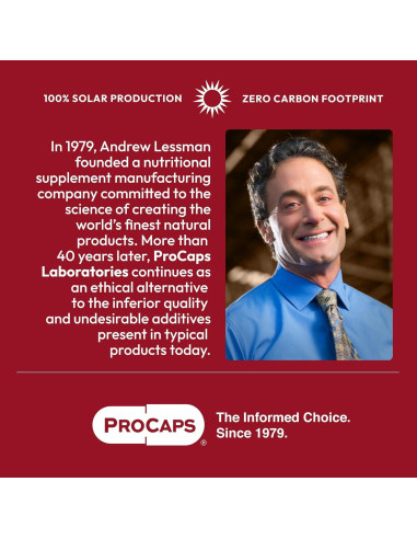 Cápsulas de Arándano ProCaps - 180 Unidades - Salud Urinaria