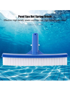 Cepillo de limpieza para piscina Agatige 25.4cm plástico 2