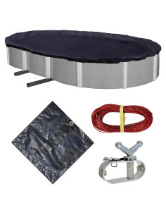 Cubierta de Invierno Ovalada Blue Wave 5.12 kg 18 x 34 pies